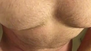 Solo male pissing in his own mouth for the very first time ever.