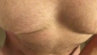 Solo male pissing in his own mouth for the very first time ever.