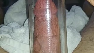 Watch Cock Rapidly GROW & shrink. You can feel it