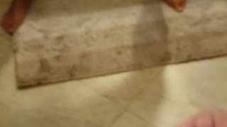 Jacking off in front of mirror