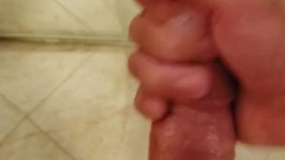 Jacking off in front of mirror