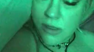 Gagged wife watches me fuck you 