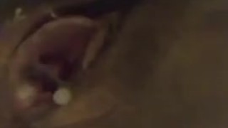 Leaking Creampie From My Hairy Pussy