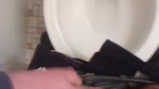 Tightly Twisting Around My Own Genitals as I Stand Up Pissing