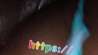 Creamy Pussy ASMR in sisters bed