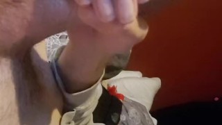 Male solo hand job