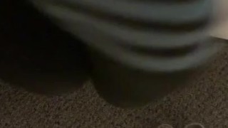 Teen feet up close ASMR 