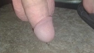 Peeing on the porch