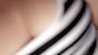 Milf touching herself and using dildo for her tight wet Pussy