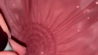 Slow motion up close squirt