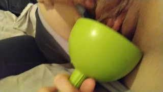 Wet and Messy Amateur Girl