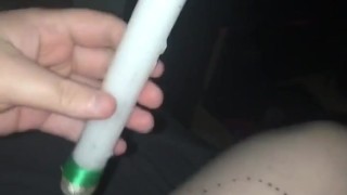 leg wax play sorry its not much 