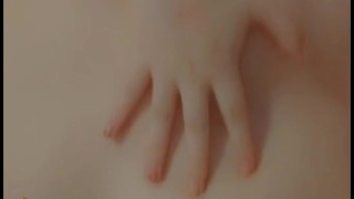 Cute teen feels herself and moans to you