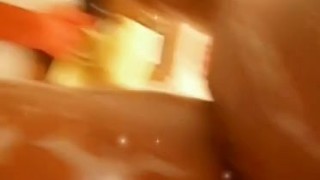 Ebony dripping wet 