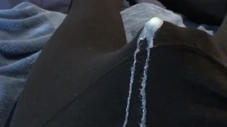 Cumming Through My Roommates Yoga Pants while She's Out of Town