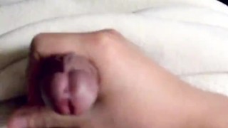 Jacking off and cumming loads