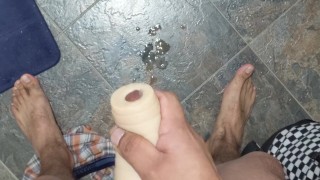 pocket pussy cum dump