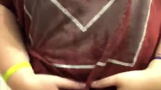Another strip tease from wife’s Snapchat 