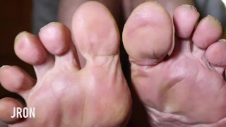 male feet