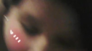 BBW stuffing her face for Snapchat (no audio)