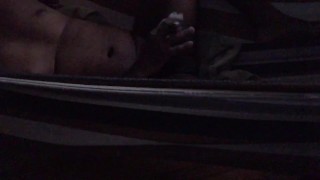 Sloppy Stroking in Hammock: Part 1 (Noisy Jerking while Completely Naked)