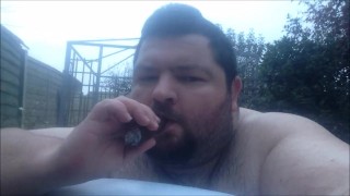 last hottub cigar of the season