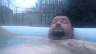 last hottub cigar of the season