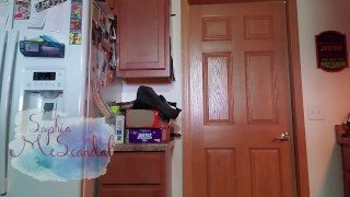CUSTOM VIDEO TEASER - Chubby Redhead Burps and Strips down to Panties