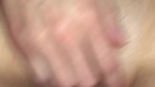 Huge Cumshot on Wife’s Pussy after fucking her & my 2 side pieces at once. 