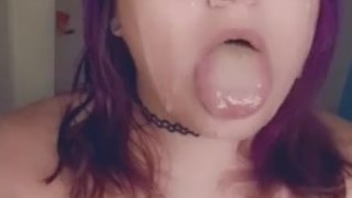 Sexy spunk filled