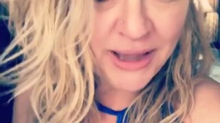 Bitching you out Bc no means 
