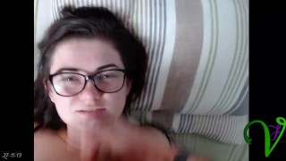 Ms. Vixen gets her pussy eaten and sucks big cock till it explodes - HL32