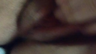 Wetting a little while I masturbate and cum