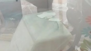 Me gusta que me graben mientras hago aseo como la sirvienta que soy