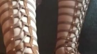 Peep In On The Giantess Getting Dressed ( Giant Foot Tease)