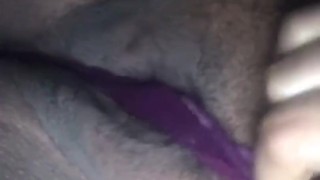 BBW pussy play