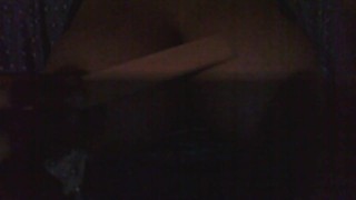 Hitting My Nipples With A Ruler Til I Cum (Moaning)