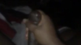 Slow motion cum shot POV