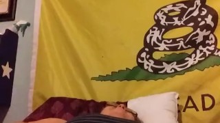 Fucking my ass with toy