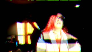 Chubby Redhead Mesmerizes with her Big Boobs in Sweater