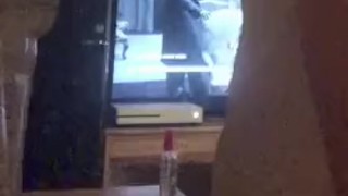 Dildo riding boi, he’s a slut for it in the ass