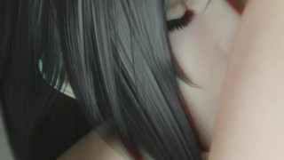 Tifa Blowjob cumshot