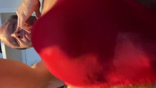 Red panties