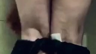 FULL SISSY TRIES ON SKIRT WITH CUMSHOT ! 