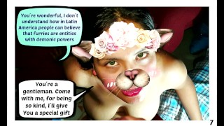 Comic porno chica furry gordita in Isla del Hombre