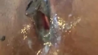 Fucking my ass till I squirt TWICE 