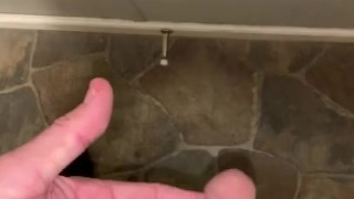 Cock squeeze and tease
