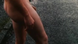 Really long naked in the road dare 5 mins 
