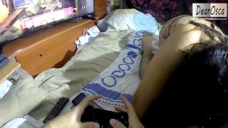 STEPSIS SEDUCES her STEPBRO while playing COD and they end up FUCKING