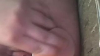 Tiny pussy big dildo